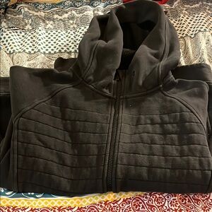 Lululemon quilted zip up hoodie